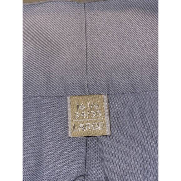 Michael Kors Light Blue 100% Cotton Button Front Shirt - Picture 4 of 5